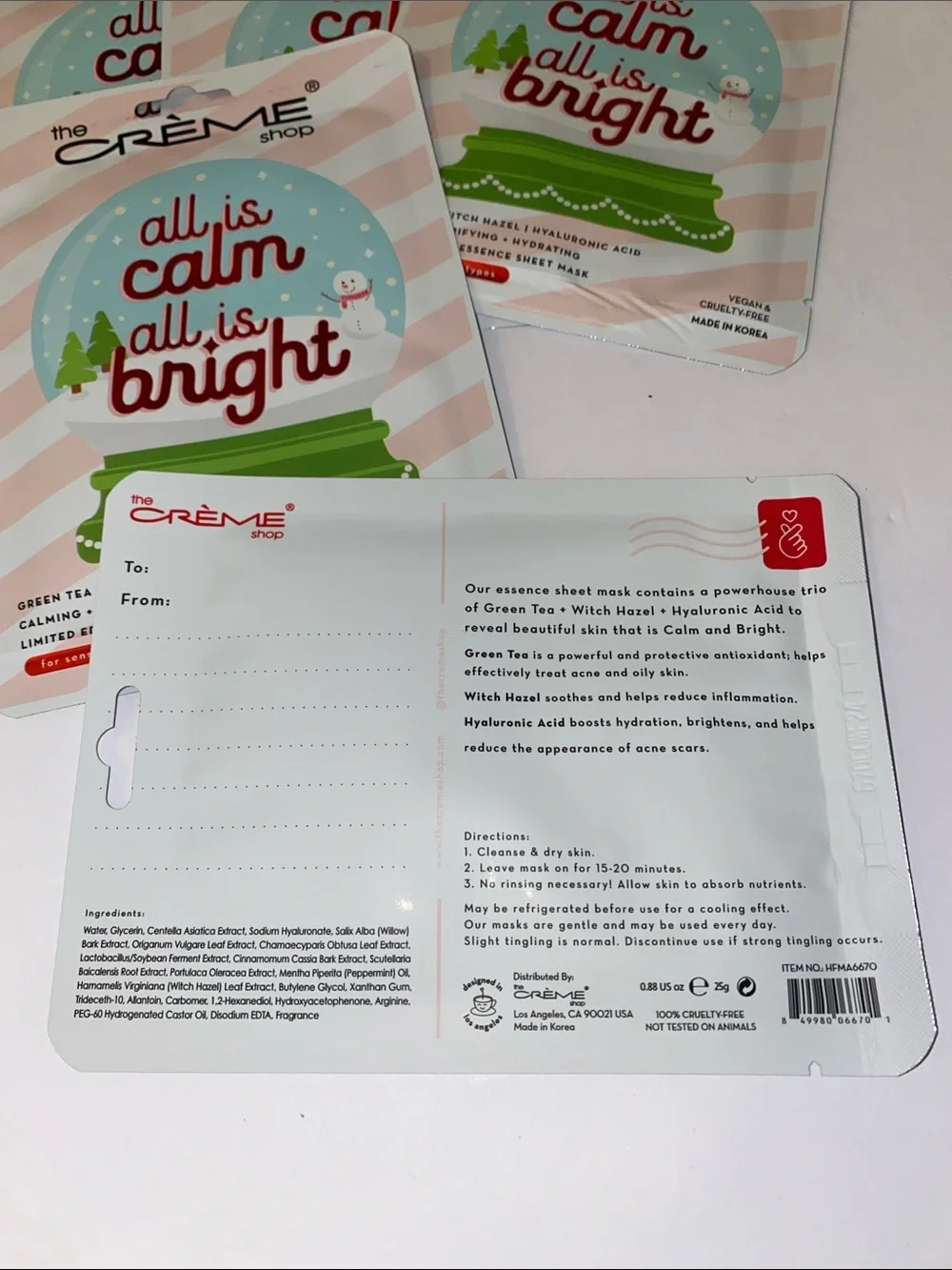The Creme Shop set crème